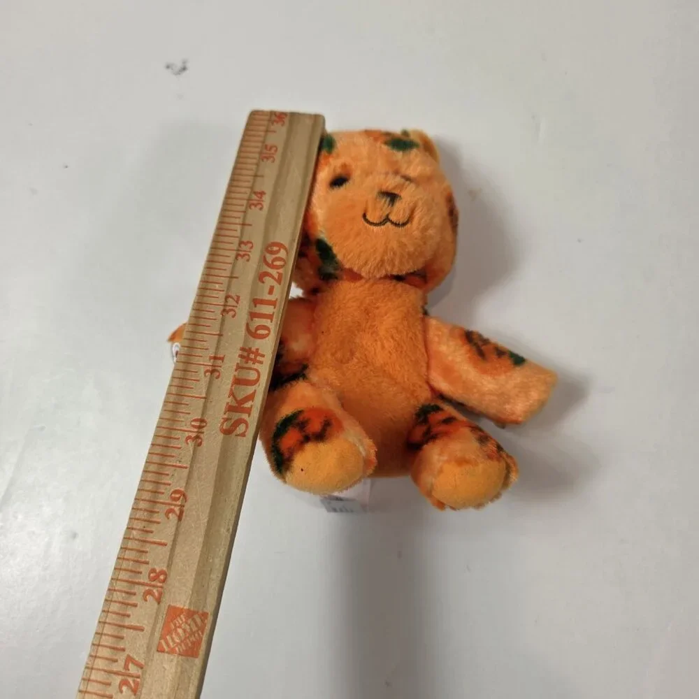 Build A Bear Mini Pumpkin Kitty Cat Orange Stuffed Plush Animal 2024